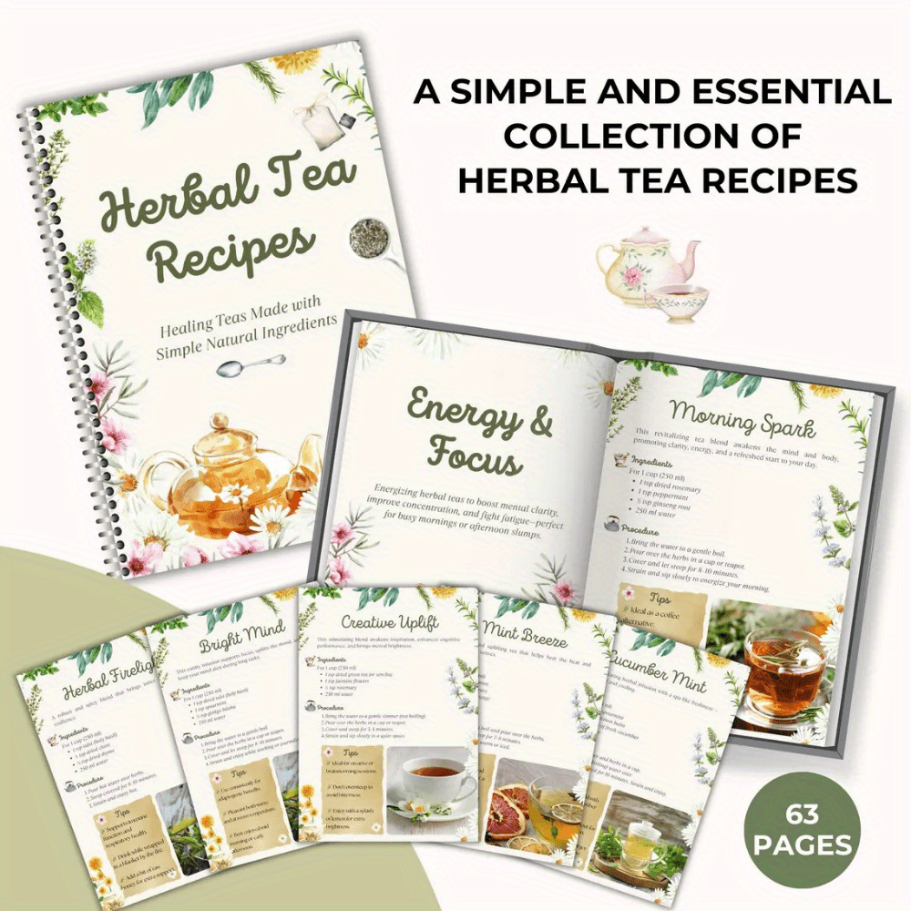Kräutertee-Rezeptbuch – Natürl – Herbal Wellness Recipes Bewertung und Preis