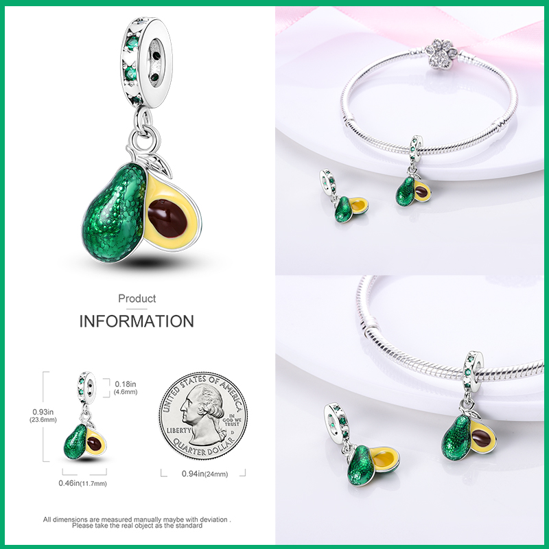 Charms aus 925er-Sterlingsilbe – Red Clover Flower Bewertung und Preis