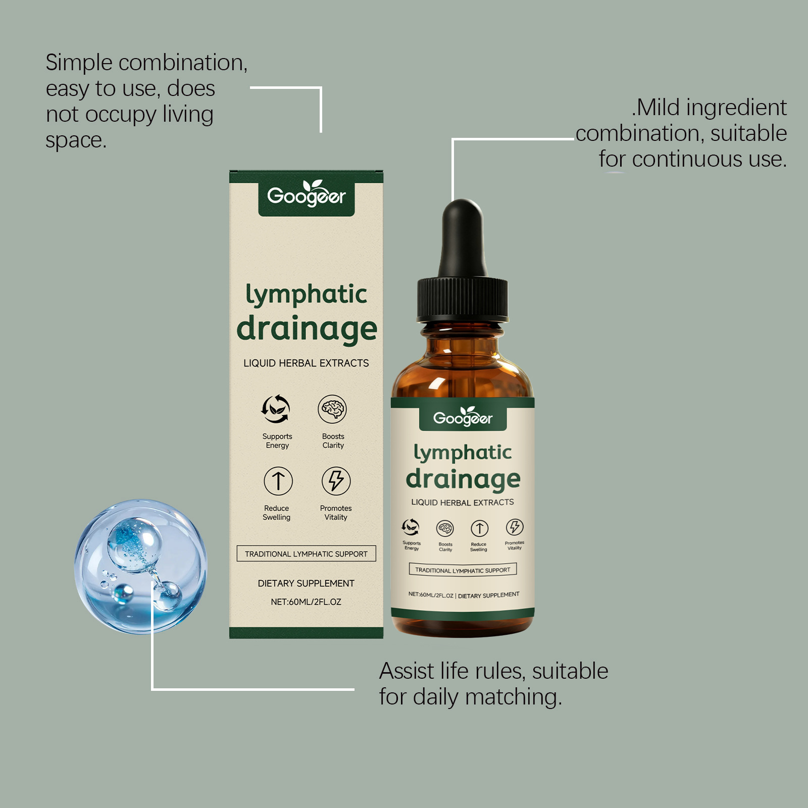 Lymphdrainage-Tropfen 11-in-1  – Herbal Weight Bewertung und Preis